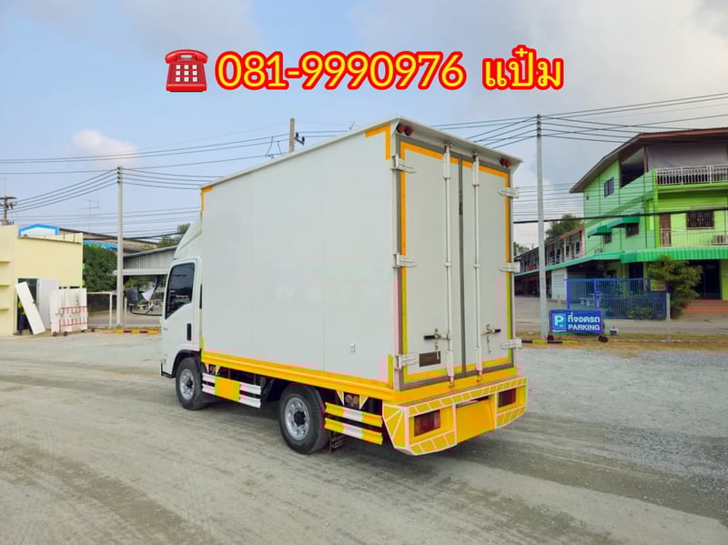 🚛สี่ล้อตู้จัมโบ้  ปี 2564 ISUZU  NLR  104 เเรงม้า Sาคา  650,000.-(1635)