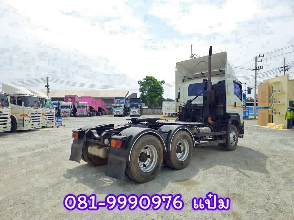 สิบล้อหัวลาก ปี 2555 ISUZU GXZ 360 แรงม้า ราคา 1,310,000.-(6863) สิบล้อหัวลาก ปี 2555 ISUZU GXZ 360 แรงม้า ราคา 1,310,000.-(6863)