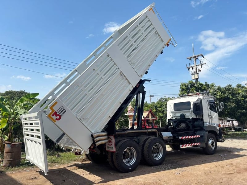 🔥 ดั้มพ์สวย พร้อมลุยงาน 🔥 🚛 สิบล้อดั้มพ์ HINO FM1A ✅ 344 แรงม้า ปี 2566 (5411)