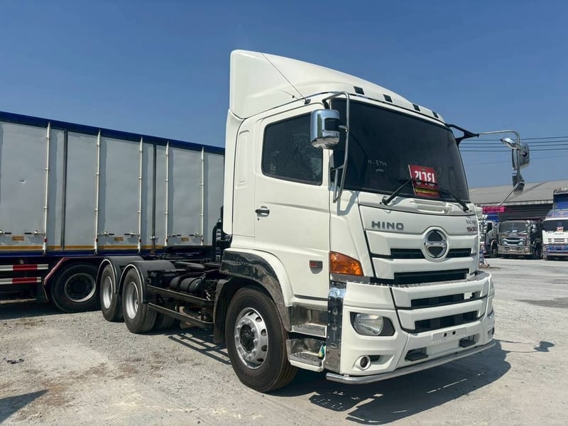 สิบล้อหัวลาก HINO  FM1A 344 แรง  ปี 2562  ยางใหม่ 2 เส้น (5754) Sาคา 1,840,000.-