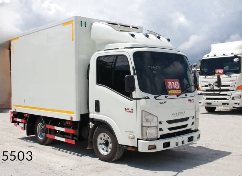 สี่ล้อตู้เย็น ISUZU NLR 130 แรงม้า ปี 62 (5503) สี่ล้อตู้เย็น ISUZU NLR 130 แรงม้า ปี 62 (5503)