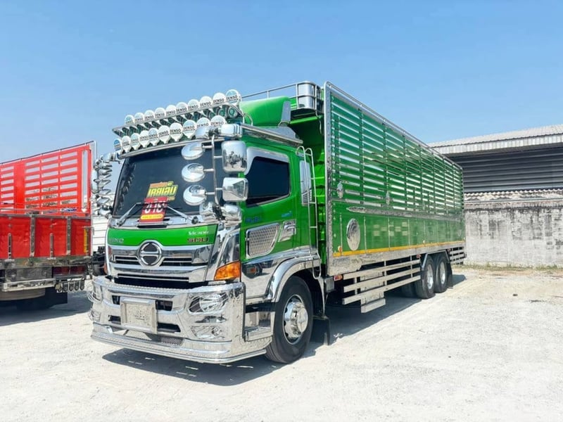 🚛 ขายรถสิบล้อคอก สภาพสวย พร้อมใช้งาน! ✔️ รุ่น HINO FL8J ✔️ เครื่องยนต์ 260 แรง ✔️ ปี 2566(5115)
