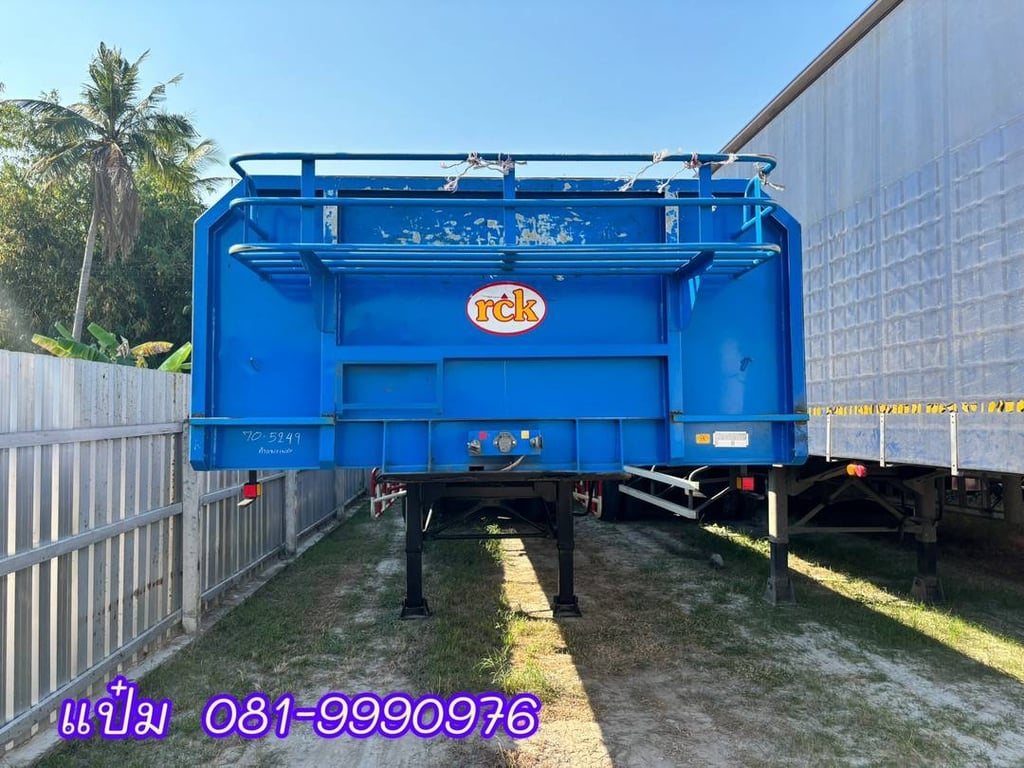 🚚หางพื้นเรียบสามเพลา อู่ RCK ปี 2565 (5249) Sาคา 380,000 บาท 🚚หางพื้นเรียบสามเพลา อู่ RCK ปี 2565 (5249) Sาคา 380,000 บาท
