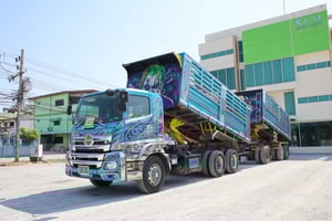 สิบล้อดั้มพ์  HINO FM1A  344 แรงม้า ปี 2567  (5491)(5492)