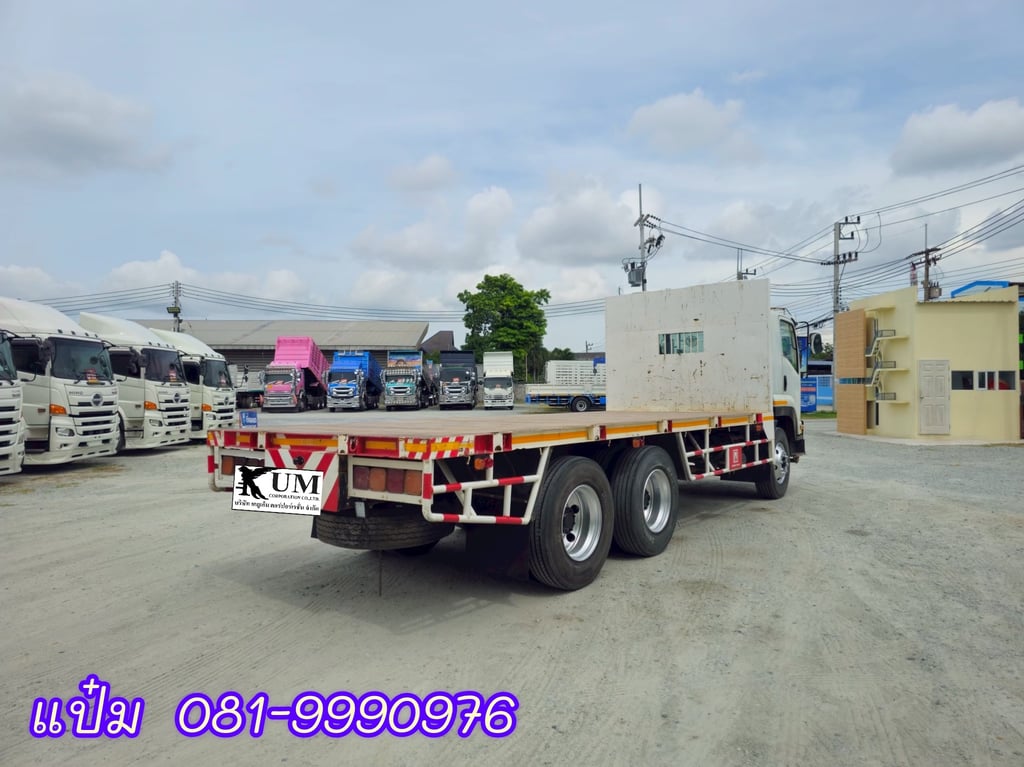 ISUZU FVM 240แรงม้า รถบรรทุก 10ล้อ พื้นเรียบ ปี2013 เลขไมล์ 280,000 กม. ISUZU FVM 240แรงม้า รถบรรทุก 10ล้อ พื้นเรียบ ปี2013 เลขไมล์ 280,000 กม.