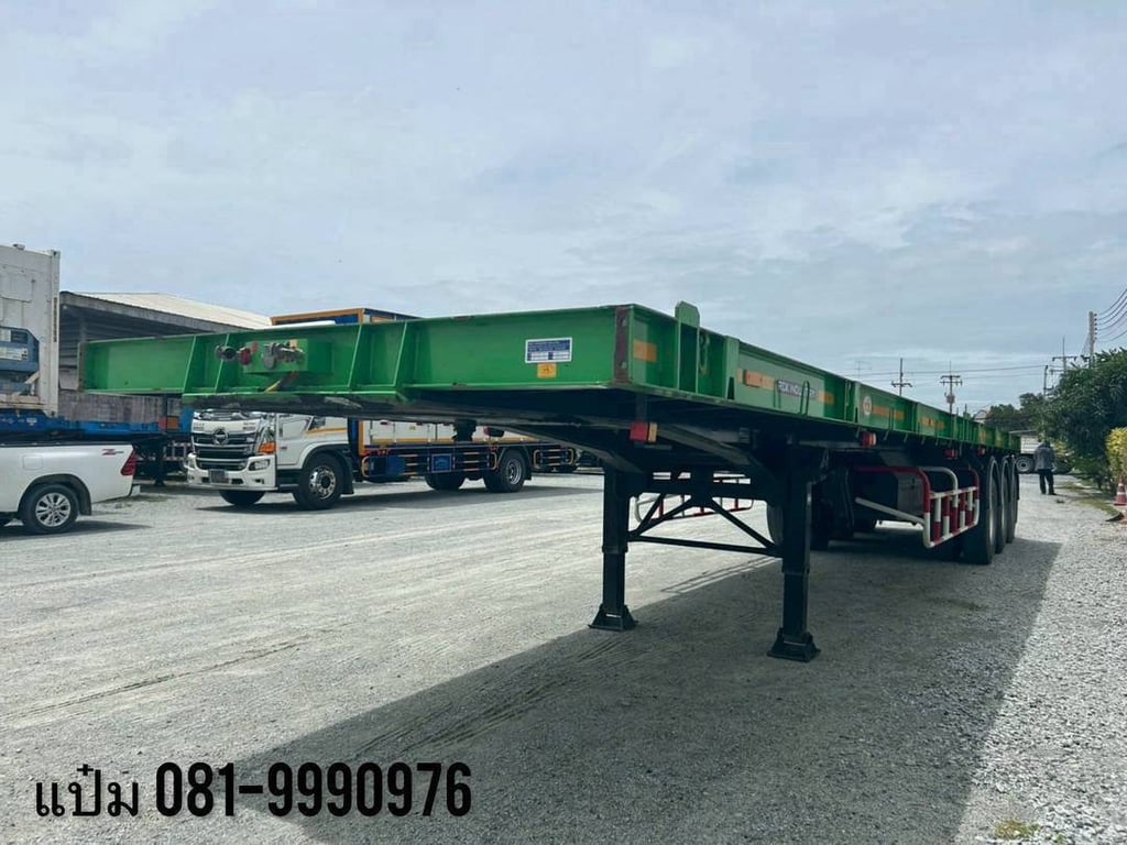 🚚 หางพื้นเรียบ ปี 2566 อู่ RCK ใส่ตู้ 40 ฟุต ราคา 410,000.-(5616) 🚚 หางพื้นเรียบ ปี 2566 อู่ RCK ใส่ตู้ 40 ฟุต ราคา 410,000.-(5616)