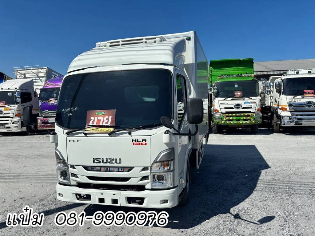 🚚สี่ล้อตู้เย็นจัมโบ้ ปี 2566 ISUZU NLR 130 เเรงม้า Sาคา 790,000.-(8083) 🚚สี่ล้อตู้เย็นจัมโบ้ ปี 2566 ISUZU NLR 130 เเรงม้า Sาคา 790,000.-(8083)