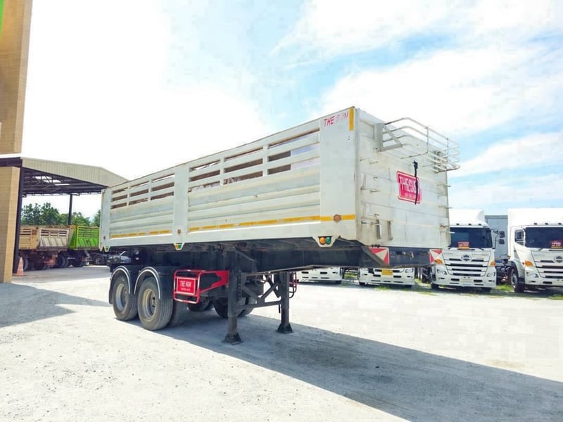 🚚หางเซมิดั้มพ์  ปี 2566 อู่เดอะซัน สองเพลา (3395)