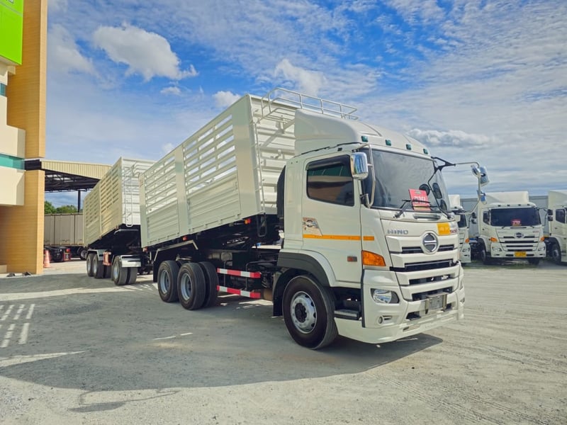 สิบล้อดั้มพ์  HINO  FM1A 344 แรงม้า ปี 2566 (7371)(9338)