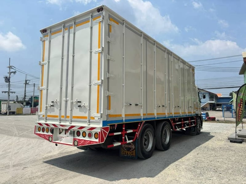 ✅ ปล่อยด่วน สิบล้อตู้ สิบบาน   HINO  FL8J 260 แรง ปี 2561 ยาวนอก 7.6สูงใน 2.56 กว้างใน 2.36  ลดเหลือ 1,750,000.- (2717)