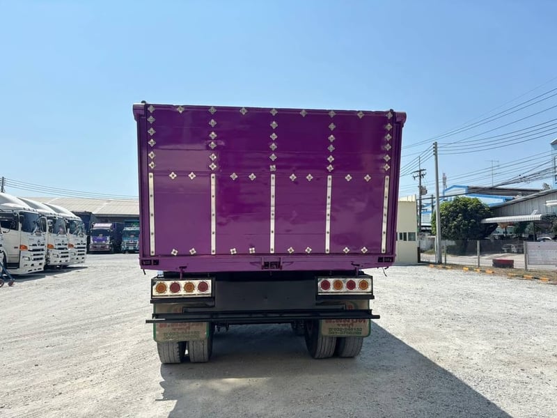 สิบล้อดั้มพ์ พ่วงเเม่-ลูก  FM2P 380  แรง ปี 2565 ยางใหม่ 10 เส้น Sาคา  2,820,000.-(2089)(2090)