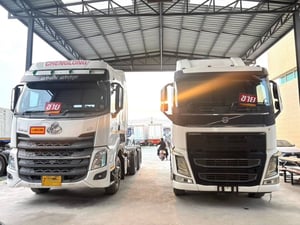 👉🏻Volvo FH สองเพลา 440 แรงม้า ปี 2558 (8454) 👉🏻 CHENGLONG H7 387 แรงม้า ปี 2567 (6674)