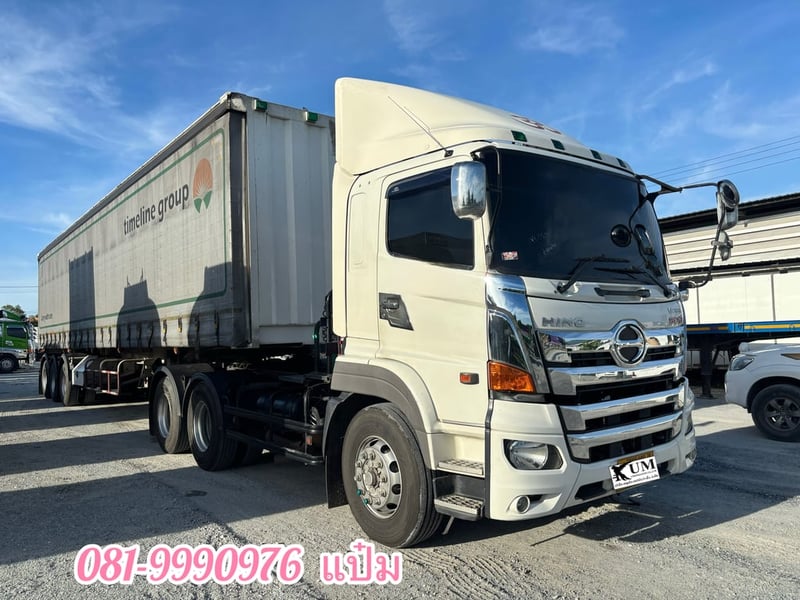 สิบล้อหัวลาก HINO(1847) FM1A 344 แรง ปี 2562 สิบล้อหัวลาก HINO(1847) FM1A 344 แรง ปี 2562