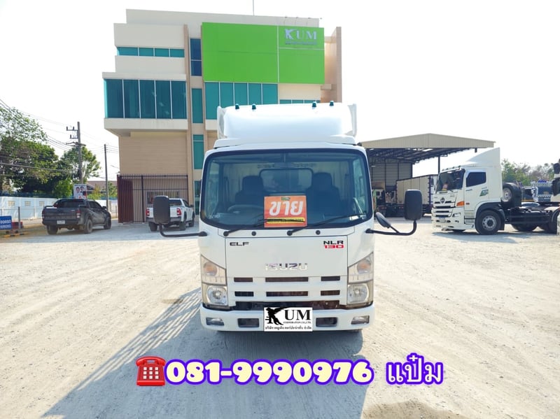  🚛สี่ล้อคอก  ปี 2555 ISUZU  NLR 130 เเรงม้า Sาคา  450,000.-(8467)