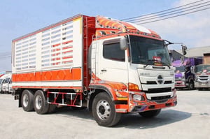 สิบล้อกระบะคอก HINO FL8J 260 แรงม้า ปี 2559 (2895) สิบล้อกระบะคอก HINO FL8J 260 แรงม้า ปี 2559 (2895)