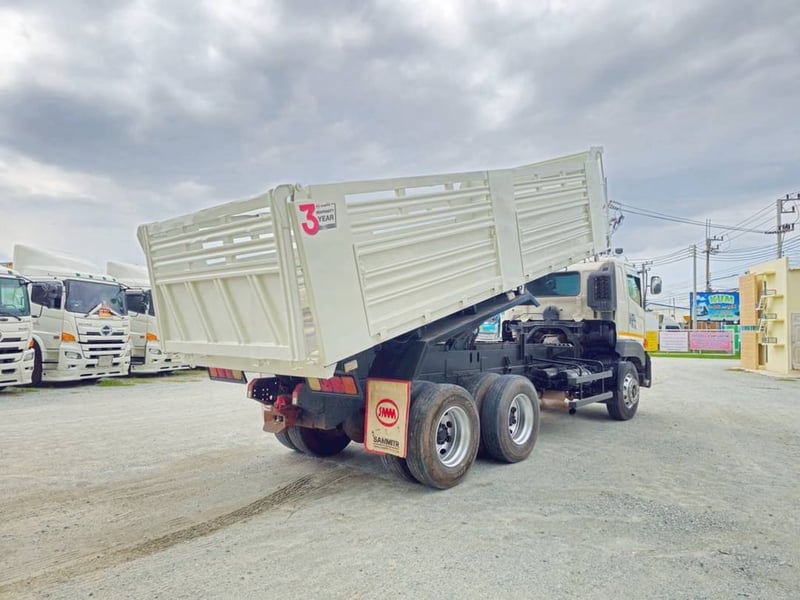 สิบล้อดั้มพ์ ปี 2560(2539) HINO  FM1A 344 แรงม้า