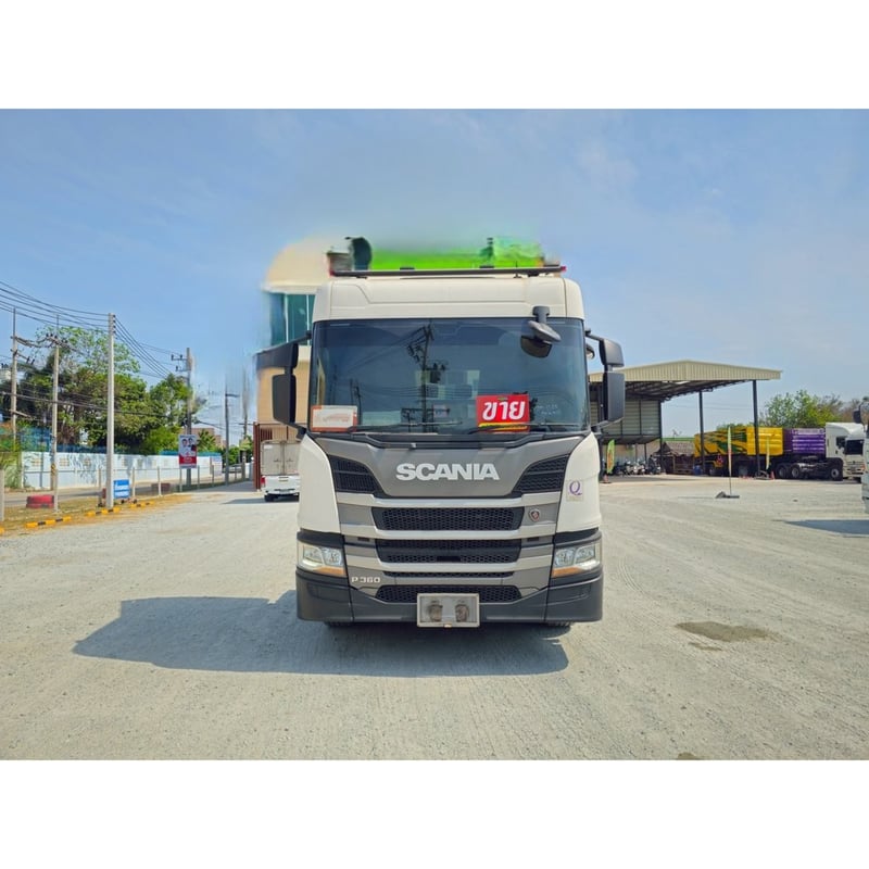 สิบล้อหัวลาก SCANIA P360  แรง ปี 2562 (1243) Sาคา  1,890,000 .- โทร .081-9990976 แป๋ม