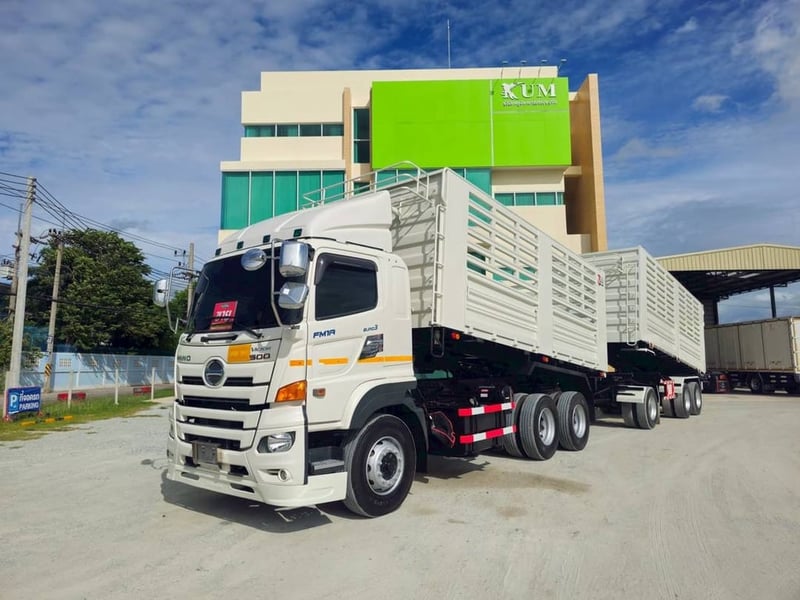 สิบล้อดั้มพ์  HINO  FM1A 344 แรงม้า ปี 2566 (7371)(9338)