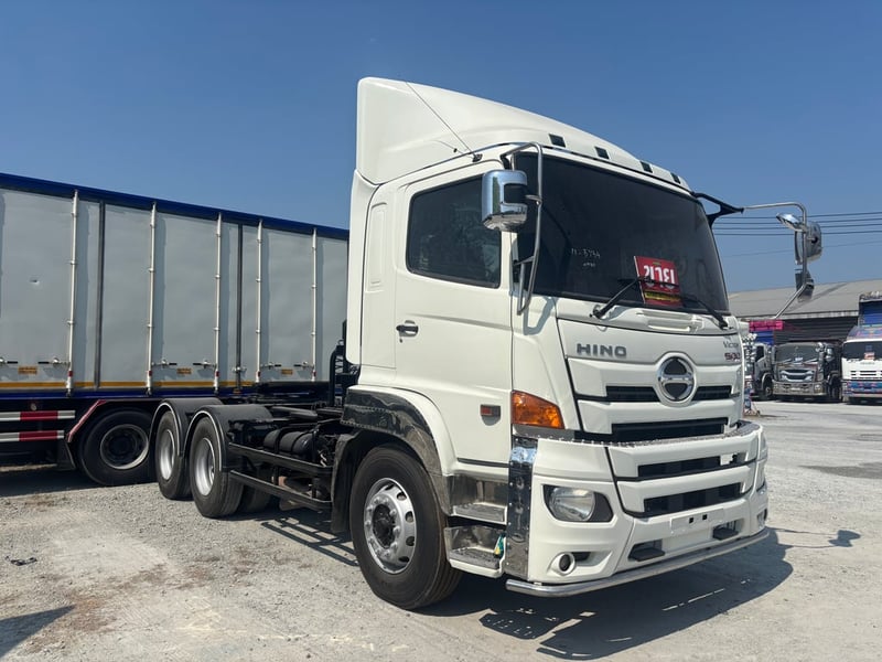สิบล้อหัวลาก HINO  FM1A 344 แรง  ปี 2562  ยางใหม่ 2 เส้น (5754)