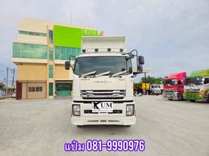 🚌สิบล้อดั้มพ์พ่วงเเม่ลูก ปี 2565 ISUZU  FXZ  360  แรงม้า ราคา  3,150,000.-(3843)(3844)