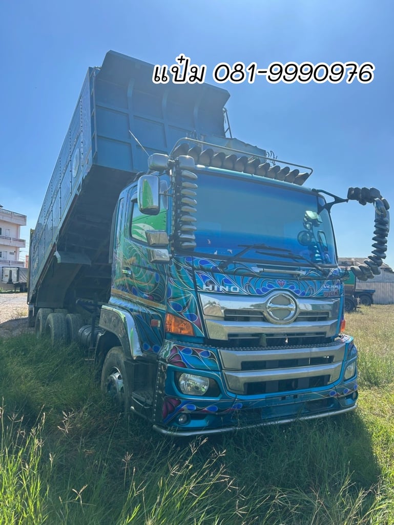 🚚สิบล้อดั้มพ์ พ่วงเเม่ลูก ปี 2564 HINO FM2P  380 เเรงม้า