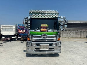สิบล้อคอก🚚 HINO FL8J  260 เเรง ปี 2566 Sาคา  2,850,000.- (5115)