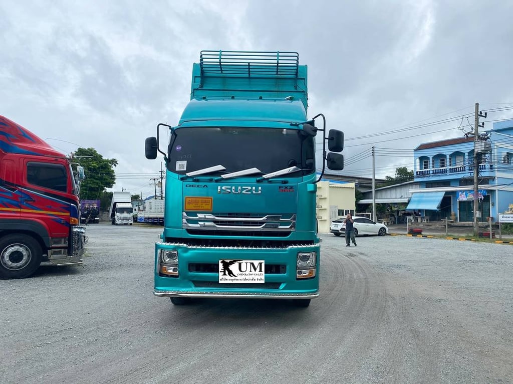 (5392)🚚ด่วนเข้าใหม่ เร้าใจสุดๆ สิบล้อดั้มพ์ ISUZU  FXZ  360 แรงม้า ปี 2566  ราคา  2,610,000.- ยาว 6.2 กว้าง 2.55 สูง 2.2 (