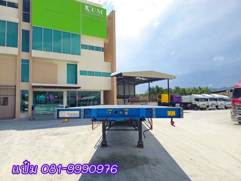 🚚 หางพื้นเรียบ ปี 2565 อู่  WAFA  ยาว 12.40 เมตร Sาคา  420,000.-(5439)
