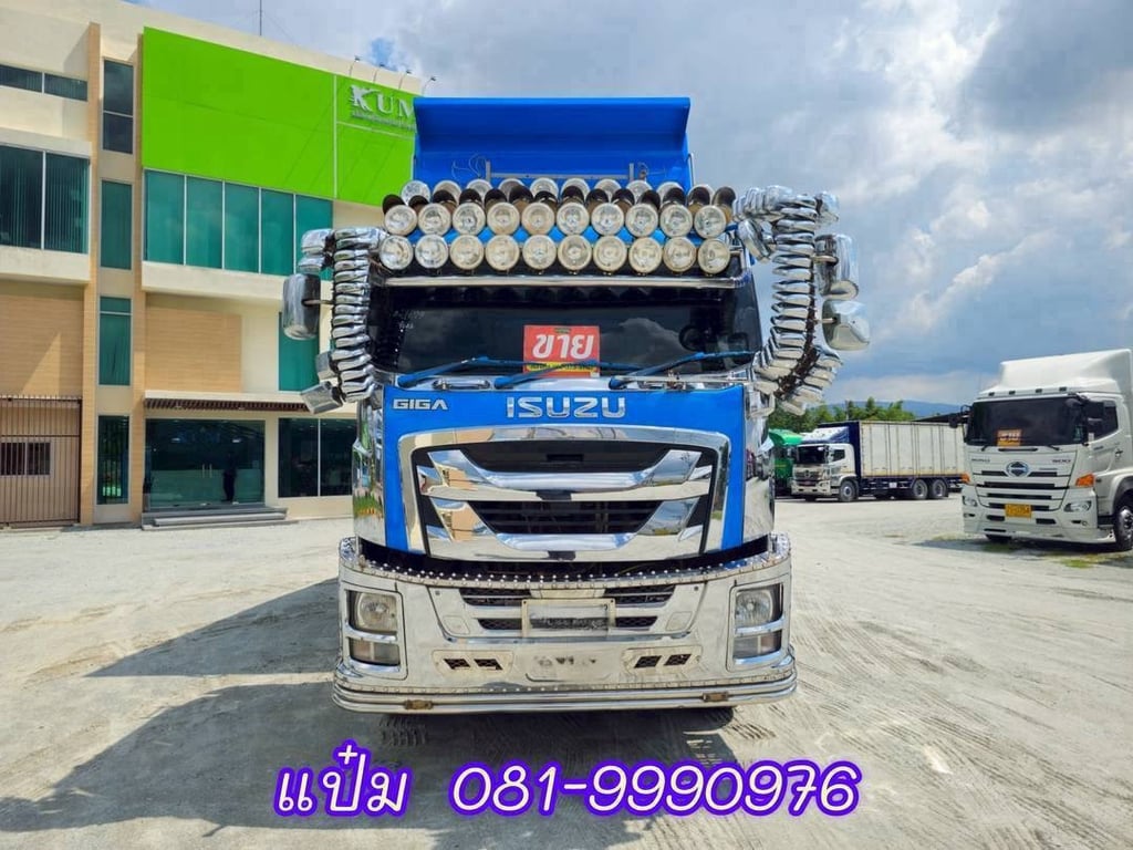 🚌สิบล้อดั้มพ์พ่วง  ปี 2565 ISUZU  FXZ  360  แรงม้า ราคา  2,930,000.-(1694)(3088)