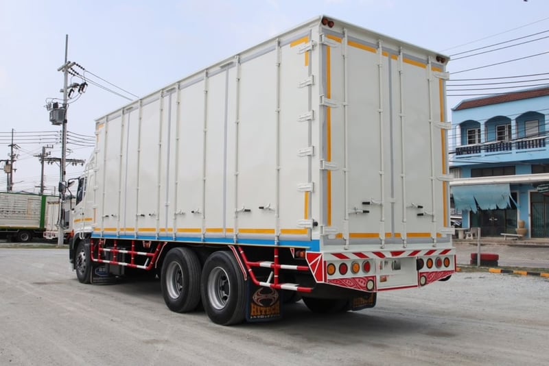 สิบล้อตู้สิบบาน HINO FL8J 260 แรงม้า ปี 2561 (2717) สิบล้อตู้สิบบาน HINO FL8J 260 แรงม้า ปี 2561 (2717)