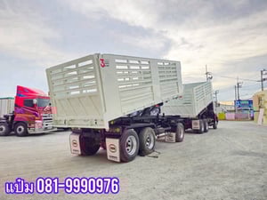 🚌สิบล้อดั้มพ์พ่วงเเม่ลูก ปี 2565 ISUZU  FXZ  360  แรงม้า ราคา  3,150,000.-(3843)(3844)