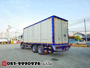 🚚สิบล้อตู้สิบบาน ปี 2561 ISUZU  FVM 240 เเรงม้า  Sาคา  1,750,000.-(1517)
