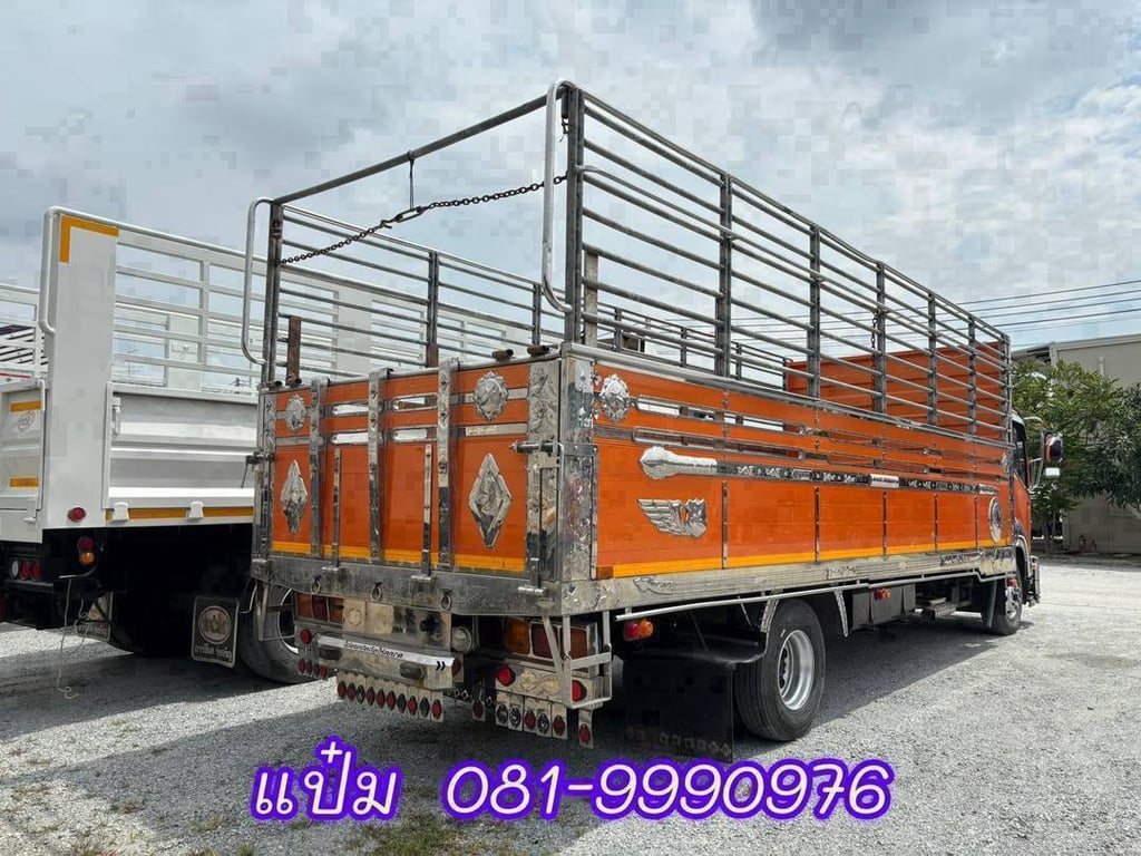 🚚หกล้อคอก  ปี 2563 ISUZU FRR  210 แรงม้า Sาคา 890,000.-(3563)