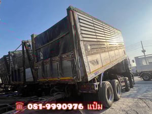 🚚ดั้มพ์พ่วงเกษตร ปี 2556 ISUZU  FYH 360 แรง Sาคา 1,670,000.-(2507)(2508)