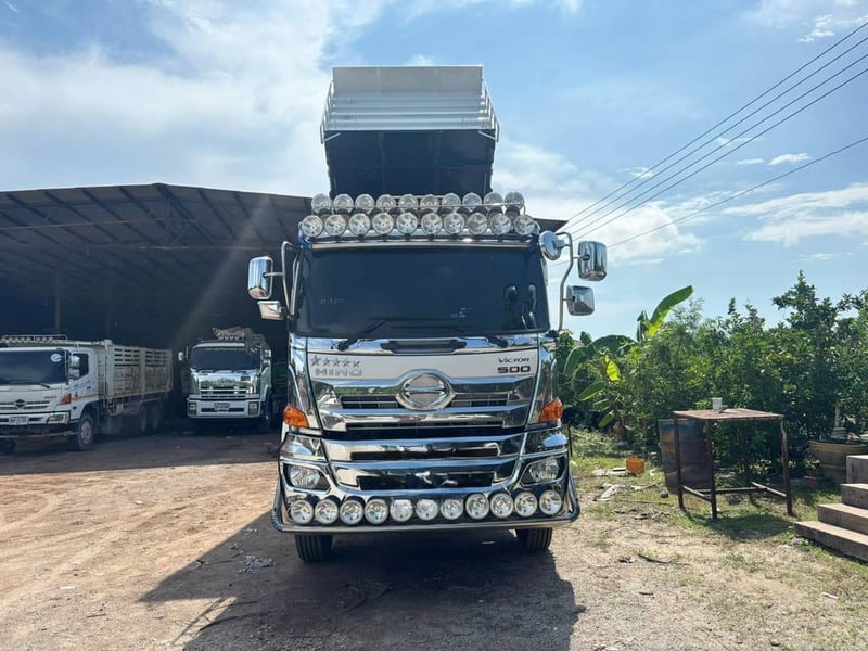 🔥 ดั้มพ์สวย พร้อมลุยงาน 🔥 🚛 สิบล้อดั้มพ์ HINO FM1A ✅ 344 แรงม้า ปี 2566 (5411)