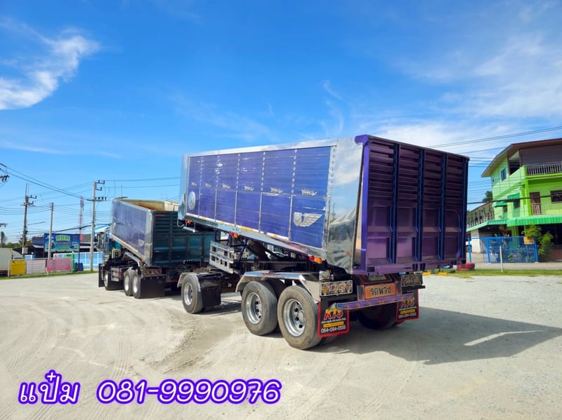 🚌สิบล้อดั้มพ์พ่วงเเม่ลูก ปี 2566   ISUZU  FXZ  360  แรงม้า ราคา  2,650,000.-(5236)(5237)