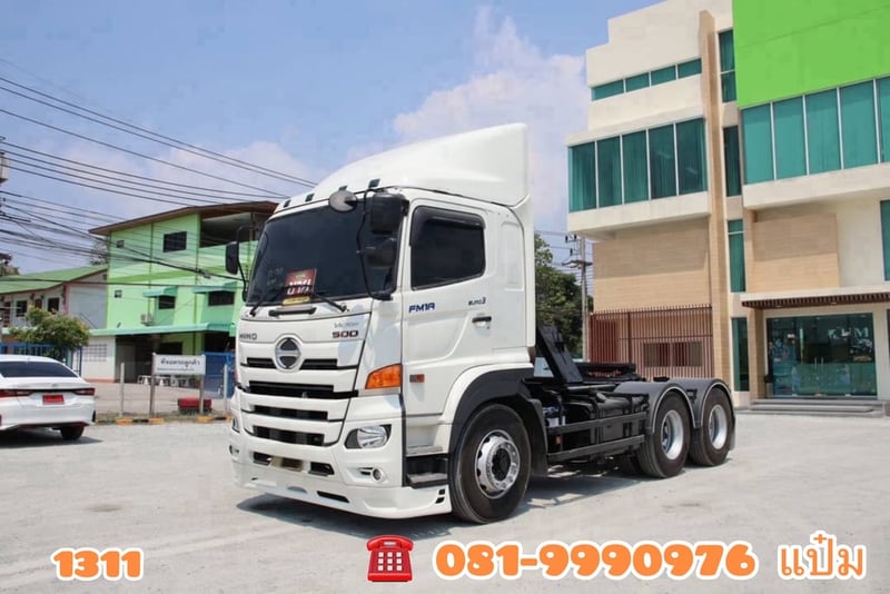 HINO FM1A 344แรงม้า รถบรรทุก หัวลาก 10ล้อ หัวลาก เฉพาะหัว ปี2022 เลขไมล์ 600,000 กม.