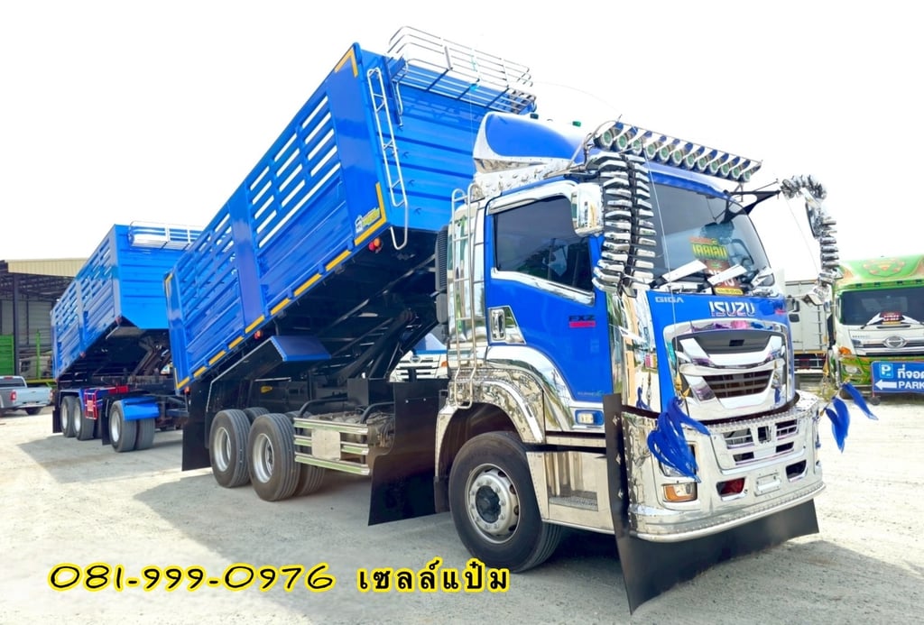 🚚สิบล้อดั้มพ์พ่วงเเม่ลูก ปี 2565 ISUZU FXZ 360 แรงม้า Sาคา 2,850,000.-( 3502)(3088) 🚚สิบล้อดั้มพ์พ่วงเเม่ลูก ปี 2565 ISUZU FXZ 360 แรงม้า Sาคา 2,850,000.-( 3502)(3088)