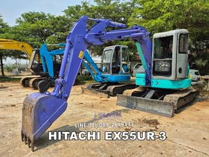 HITACHI EX55UR-3  sาคา 395,000 📣📣 เครื่อง ISUZU-4LE1