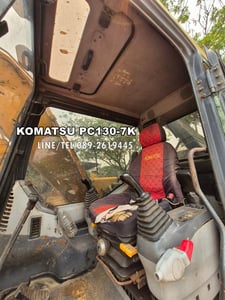 KOMATSU PC130-7K sาคา 470,000  📣📣 ขายตามสภาพ, ระบบได้, คันเร่งไม่ทำงาน