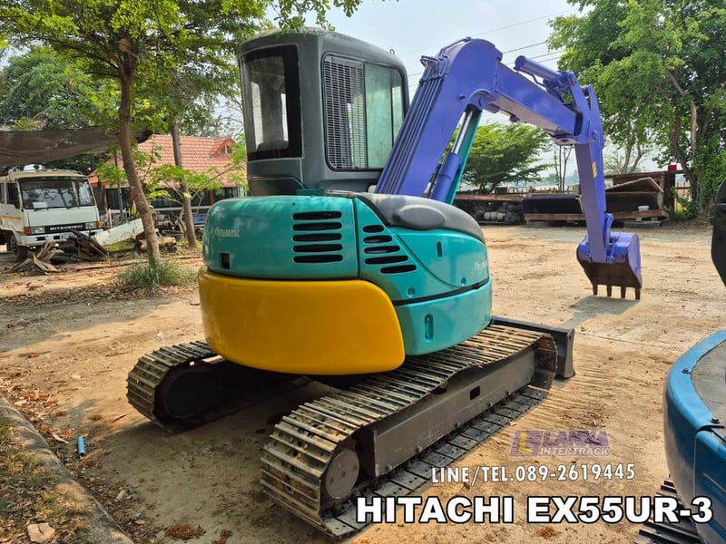HITACHI EX55UR-3  sาคา 395,000 📣📣 เครื่อง ISUZU-4LE1