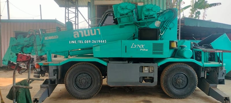 KOBELCO RK70M2 ราคา 450,000 บาท น้ำหนักยกขนาด 5 ตัน, ขาไขว้ เครื่องยนต์ ISUZU 4BD1 ระยะยืดบูม 21 เมตร, ขับเคลื่อน2เพลา, ทะเบียนเต็ม KOBELCO RK70M2 ราคา 450,000 บาท น้ำหนักยกขนาด 5 ตัน, ขาไขว้ เครื่องยนต์ ISUZU 4BD1 ระยะยืดบูม 21 เมตร, ขับเคลื่อน2เพลา, ทะเบียนเต็ม