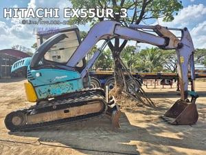 HITACHI EX55UR-3  sาคา 350,000 📣📣 เครื่อง ISUZU-4LE1