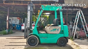 MITSUBISHI KFG15 รถยก1.5ตัน ,เครื่องเบนซิน, เกียร์ธรรมดา, เสาสูง3เมตร sาคา 89,000 บาท MITSUBISHI KFG15 รถยก1.5ตัน ,เครื่องเบนซิน, เกียร์ธรรมดา, เสาสูง3เมตร sาคา 89,000 บาท