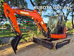 KUBOTA U55-6AC ปี 63 sาคา 495,000 📣📣 เลขชั่วโมง 7,2xx 