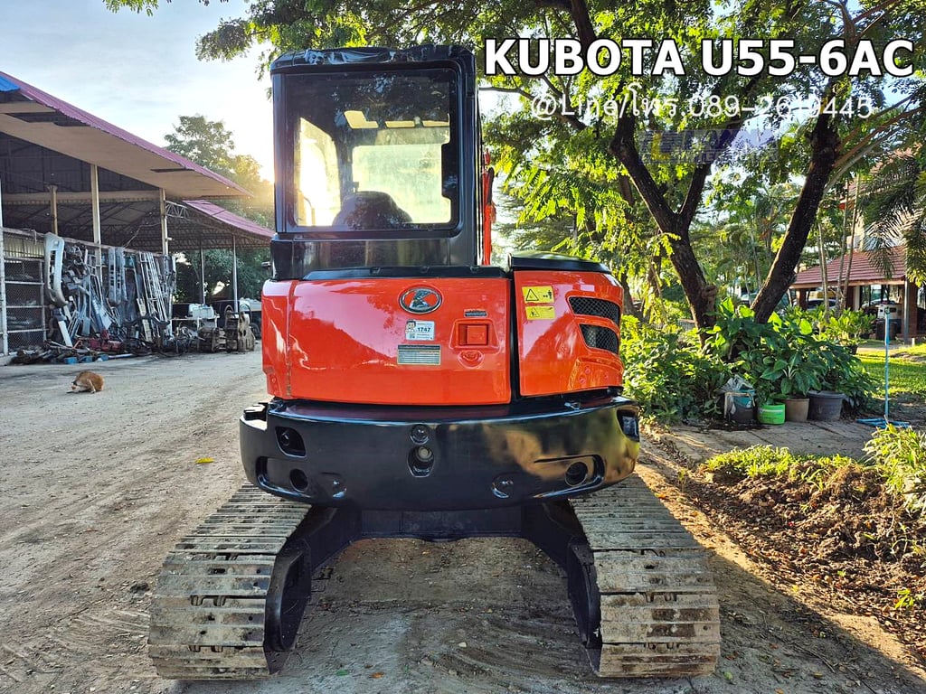 KUBOTA U55-6AC ปี 63 sาคา  530,000 📣📣 เลขชั่วโมง 7,2xx  KUBOTA U55-6AC ปี 63 sาคา  530,000 📣📣 เลขชั่วโมง 7,2xx