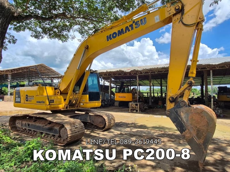 KOMATSU PC200-8MO sาคา 890,000 📣📣 เครื่องยนต์6D107 รุ่นปี56