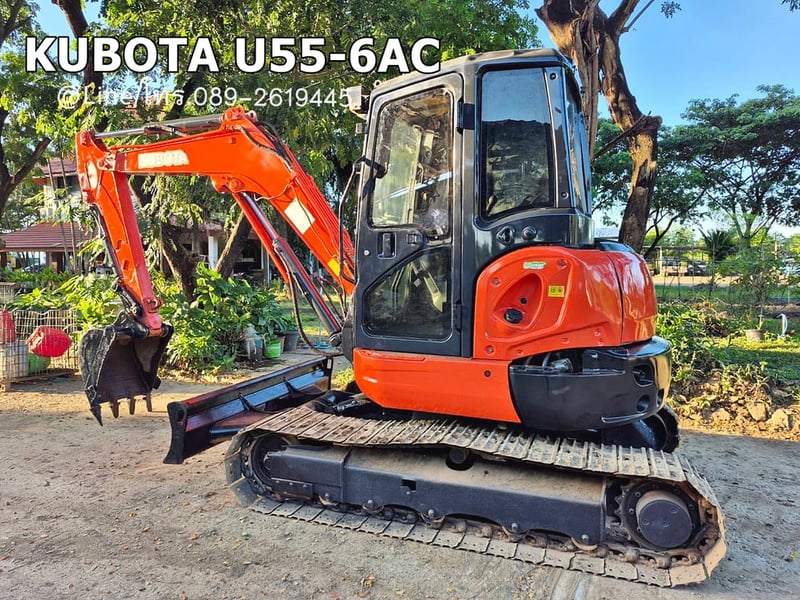 KUBOTA U55-6AC ปี 63 sาคา 495,000 📣📣 เลขชั่วโมง 7,2xx 