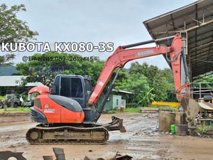 KUBOTA KX080-3S ปี62 sาคา 460,000 📣📣 เลขชั่วโมง 7,1xx ขายตามสภาพ,ทะเบียนภาษีเต็ม KUBOTA KX080-3S ปี62 sาคา 460,000 📣📣 เลขชั่วโมง 7,1xx ขายตามสภาพ,ทะเบียนภาษีเต็ม
