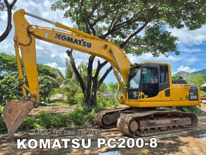 KOMATSU PC200-8MO sาคา 890,000 📣📣 เครื่องยนต์6D107 รุ่นปี56